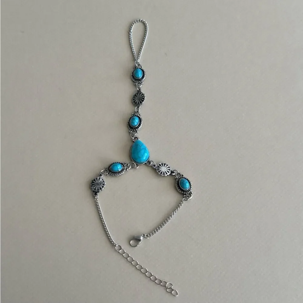 Stone hand chain N1917